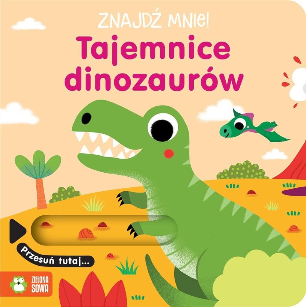 Znajdź Mnie! Tajemnice Dinozaurów - Praca Zbiorowa, Książka dla Dzieci