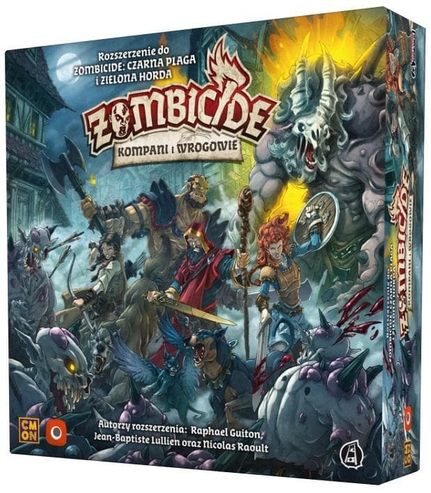 Zombicide - Kompani i Wrogowie Rozszerzenie gra planszowa