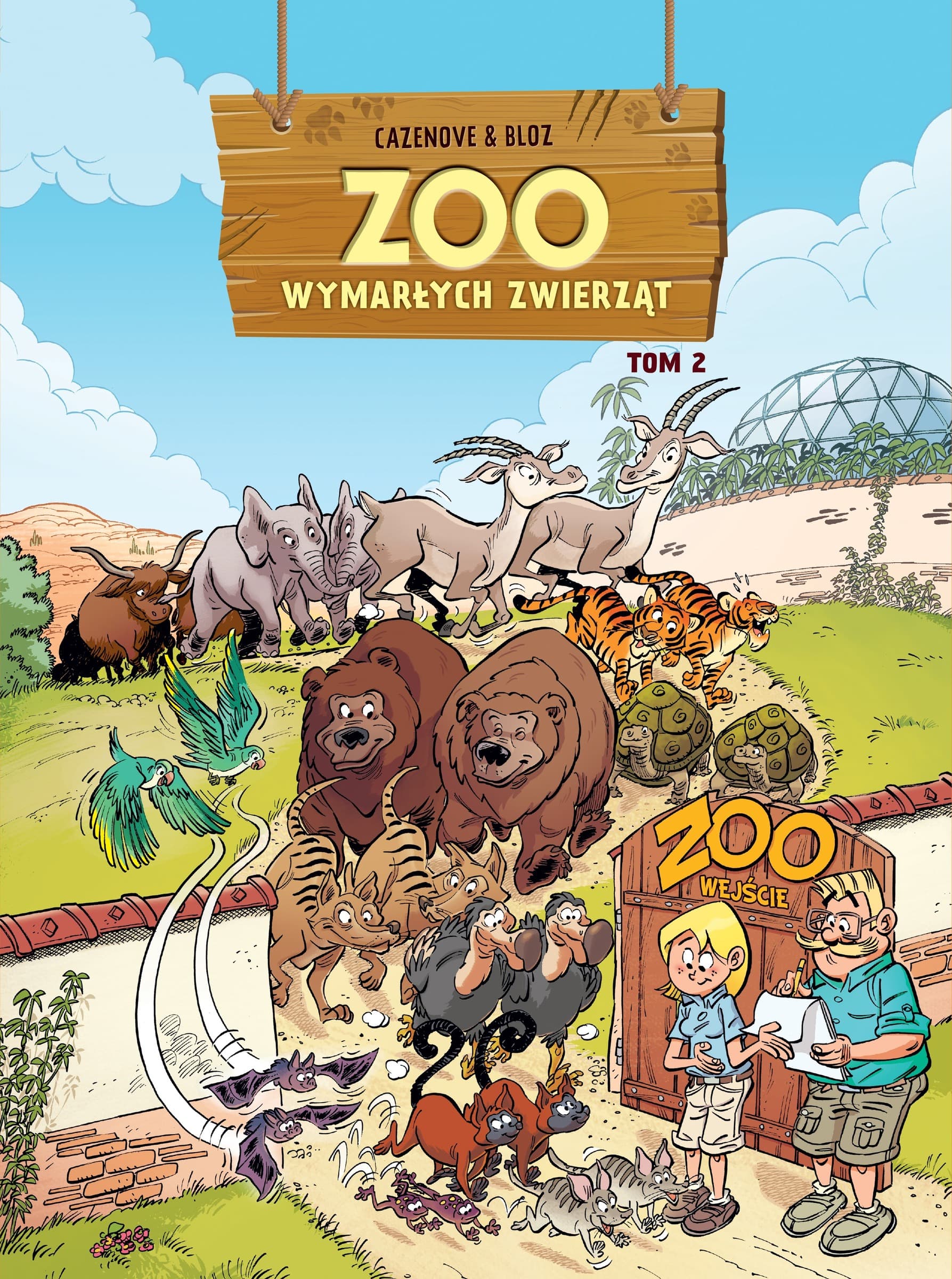 ZOO wymarłych zwierząt. Tom 1