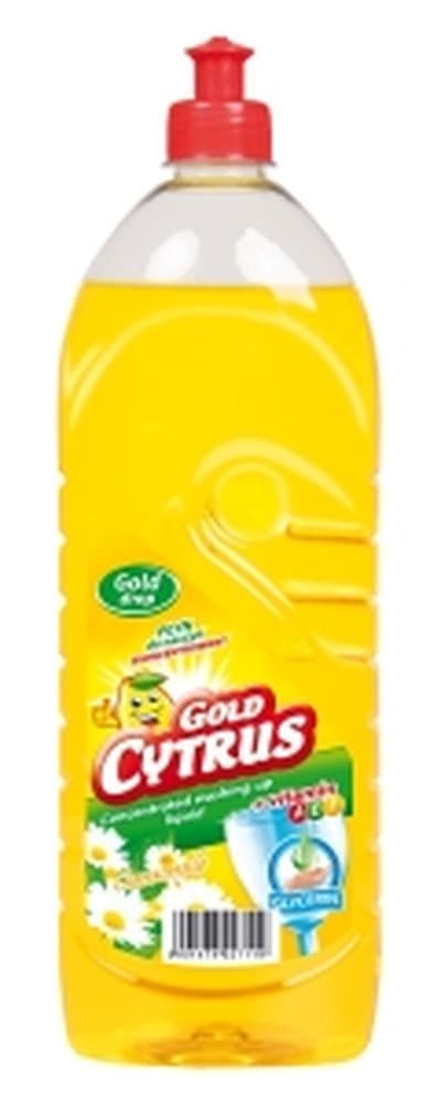 Płyn do Mycia Naczyń Gold Cytrusowy Cytrynowy 1 litr