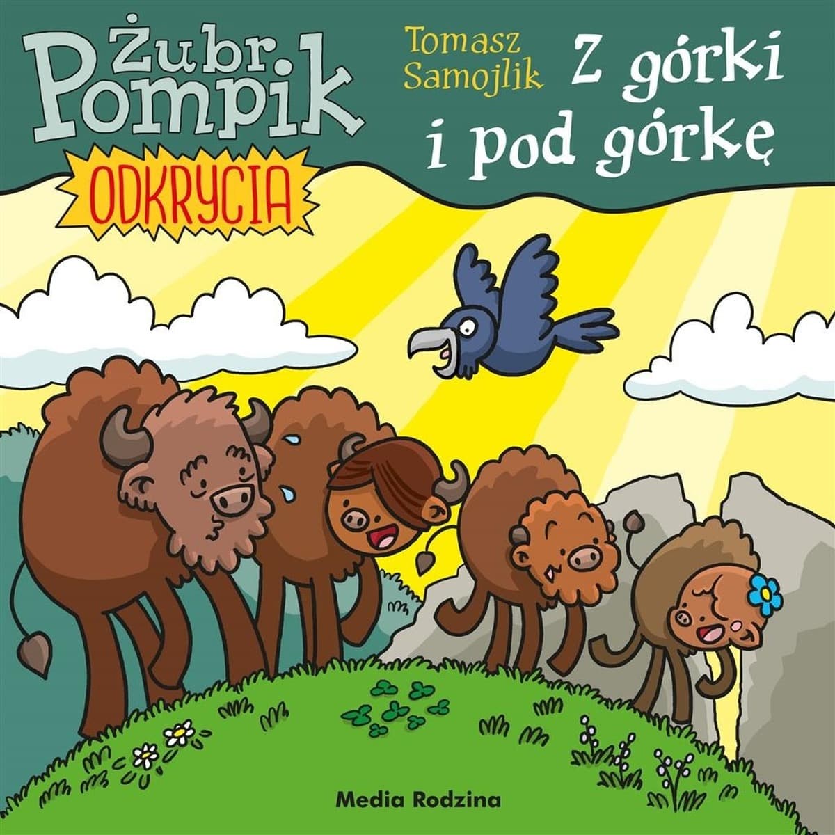 Żubr Pompik Odkrycia - Z górki i pod górkę - Tomasz Samojlik