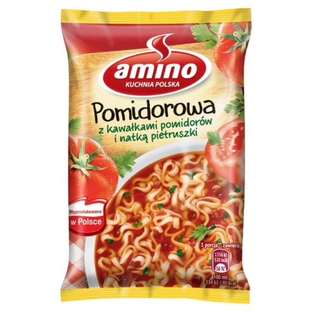 Amino Nudle Pomidorowa 61g