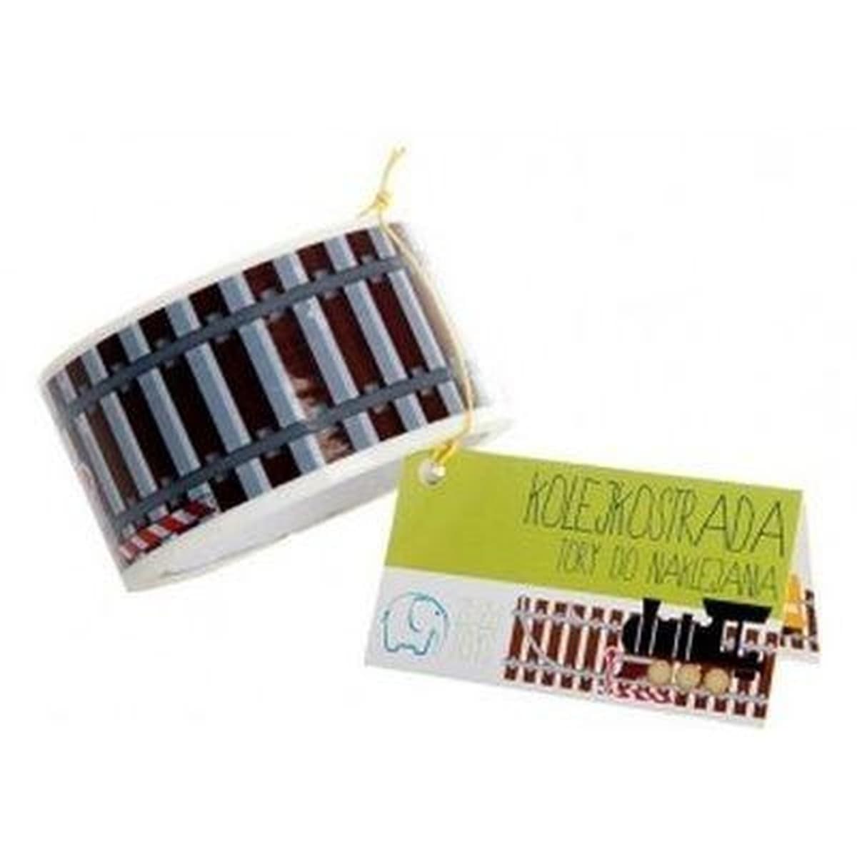Zuzu Toys Kolejkostrada: 50 Metrów Toru do Naklejania
