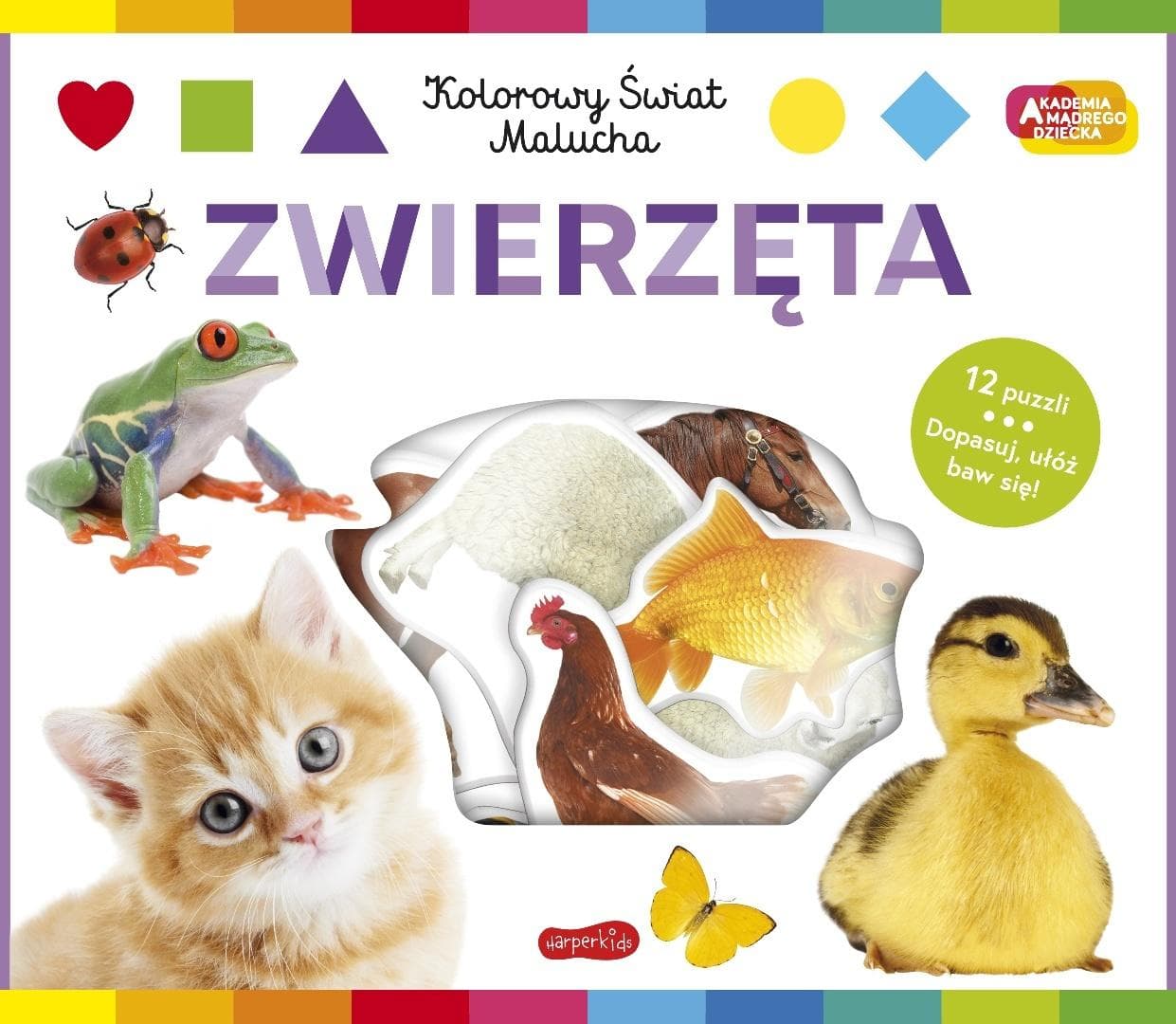 Zwierzęta. Akademia Mądrego Dziecka